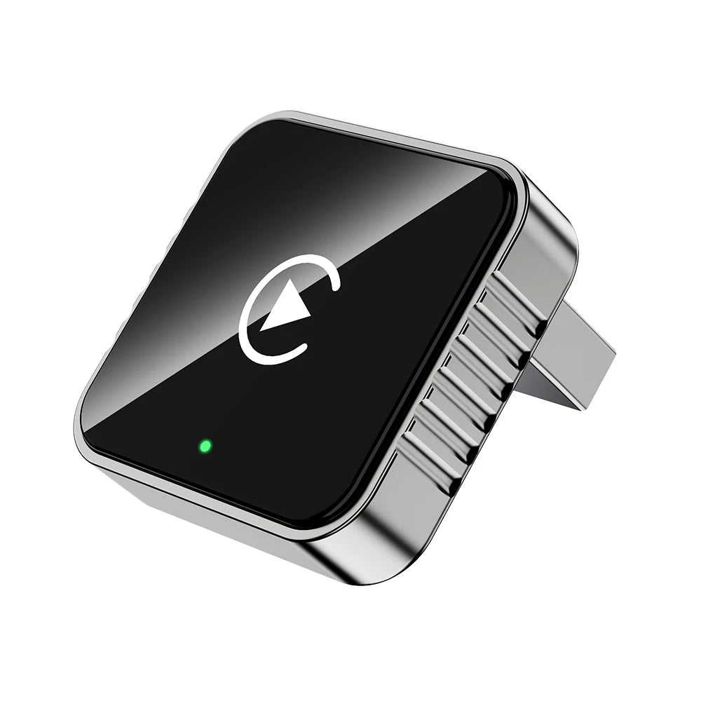 Super Mini Wireless CarPlay & Android Auto Adapter – 2-in-1 AI Box (5GHz WiFi)